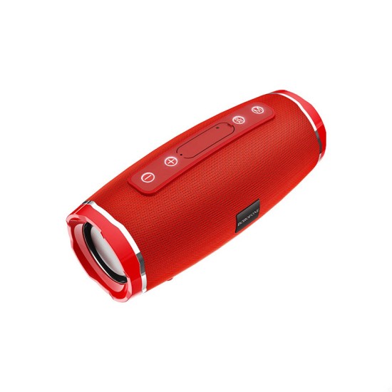 BLUETOOTH SPEAKER BOROFONE BR3 FM/TF CARD/USB 1200MAH RED